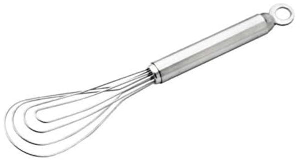 Weis 13720 Edelstahl Tellerbesen Schneebesen für Teller 22cm