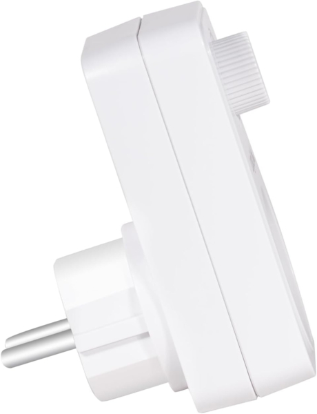 LogiLink PA0151 Dimmer Montierbar Drehregler Weiß Eurostecker Eurostecker Bild 6