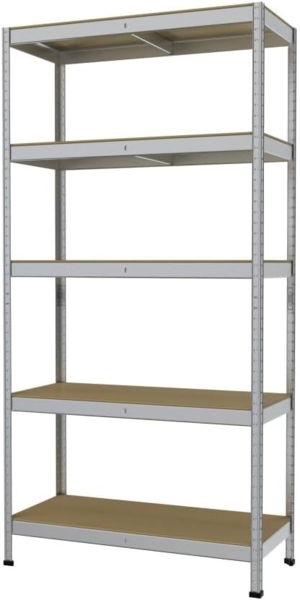 TrendLine Schwerlastregal 180x90x40 cm Lagerregal Kellerregal Steckregal Regal