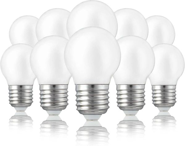 hellum E27 Glühbirne LED mit 2,5 Watt und 250 Lumen, Glühbirne E27 LED warmweiss mit 2700 Kelvin, LED Birne matt, Leuchtmittel Ersatz für 25 Watt Glühbirne E27, G40 LED Birne 209204