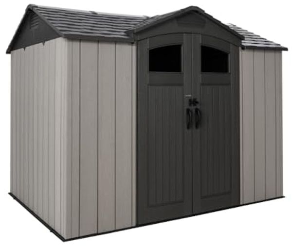 Lifetime Ohio | Kunststoff Gerätehaus mit Boden | Grau | 3x2 m