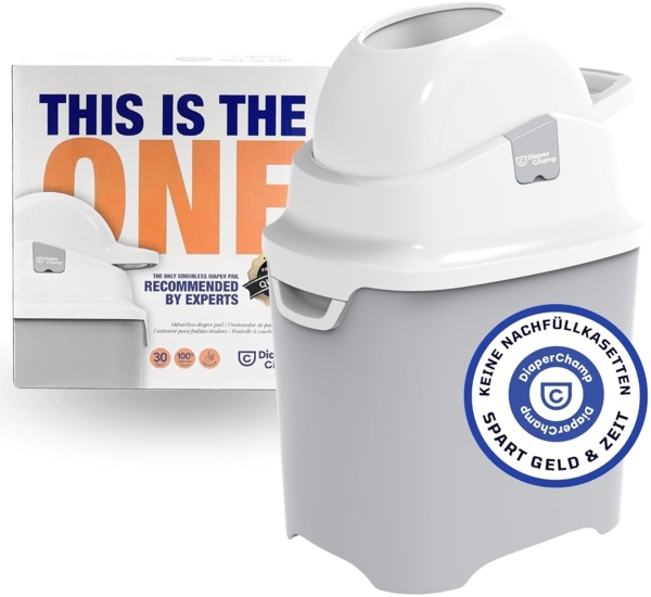 DiaperChamp ONE Standard - Silver Silber