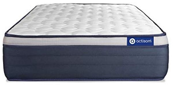 Actiflex max matratze 90x190 cm, Taschenfederkern und Memory-Schaum, Härtegrad 4, Höhe :26 cm, 7 Komfortzonen