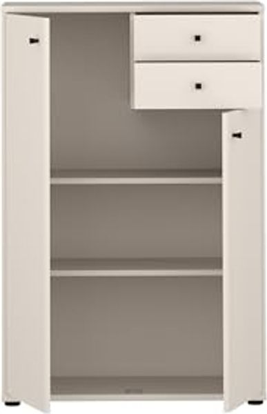 Hochkommode >TEMPRA2< in Sand - 73,7x111,1x34,8cm (BxHxT) Bild 4