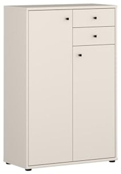 Hochkommode >TEMPRA2< in Sand - 73,7x111,1x34,8cm (BxHxT) Bild 5