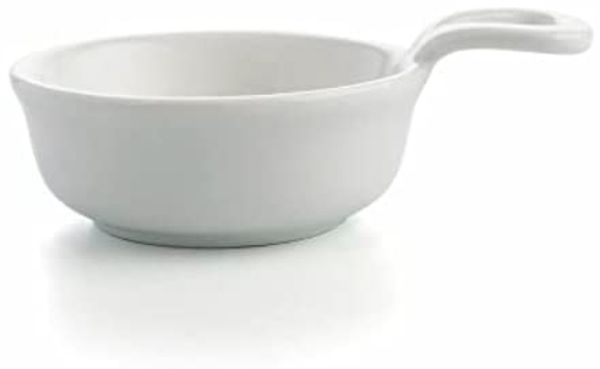 Schüssel Quid Select Mini aus Keramik Weiß 8,5 cm (12 Stück)