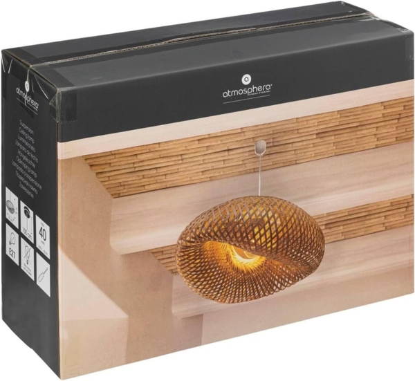 Atmosphera Créateur d'intérieur Pendelleuchte, Leuchte mit Dekofunktion, ohne Leuchtmittel Bild 2