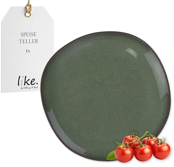 Like by Villeroy & Boch Speiseteller Lave vert