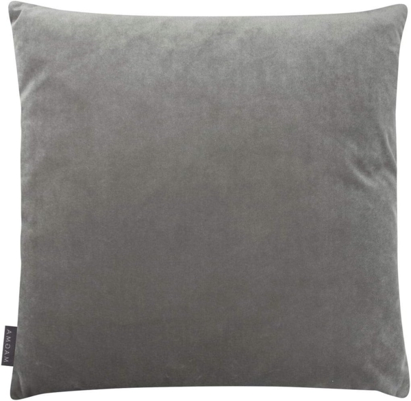 MAGMA Kissenhüllen NOBLESS samtig weich kuschelig einfarbig Rautenmuster - ca. 50 x 50 cm - 2er Set altrose Bild 6