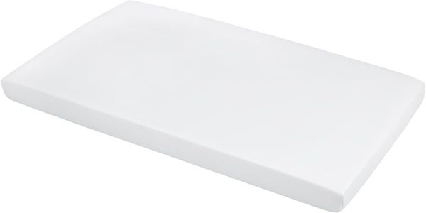 Spannbetttuch Wickeltisch, für Waldin Babybett 7in1 - Bettwäsche für Kinderbetten- Pflegeleichte, superweiche und strapazierfähige Baumwolle 1er Set, Weiß