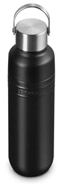 Le Creuset Trinkflasche 500ml Schwarz Matt Edelstahl