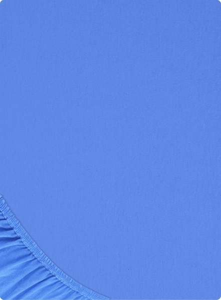 Buymax® Spannbettlaken 70x140 cm Baumwolle 100% Kinderbett Spannbetttuch Baby Bettlaken Jersey, Matratzenhöhe bis 15 cm, Farbe Hellblau Bild 9