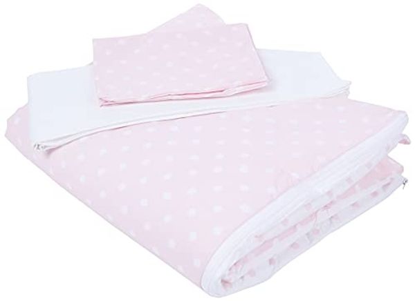 ITALBABY Dotted für Sie Wiege Set, Rosa