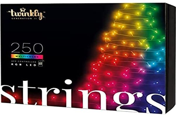 Twinkly Strings Lichterkette 250 Mehrfarbig RGB - 20 Meter - 250 LEDs