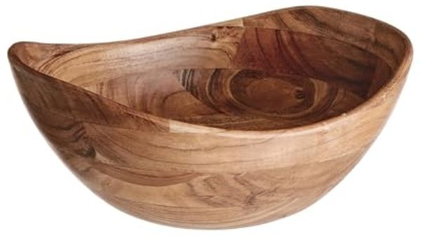 BUTLERS Salatschüssel ACACIA Salatschale organisch L 33 x B 30cm, Akazienholz