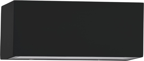 Eglo 900885 Wandleuchte SPONGANO Alu schwarz LED 2X5W 3000/4000/5000/6500K IP65 L:18. 5cm H:9cm