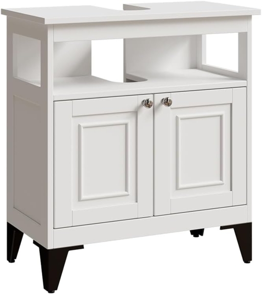 Vicco Waschbeckenunterschrank Weiß 60 x 65 cm, Vanity