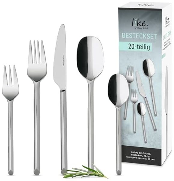 like. by Villeroy & Boch Like Cutlery Tafelbesteck 20-teilig