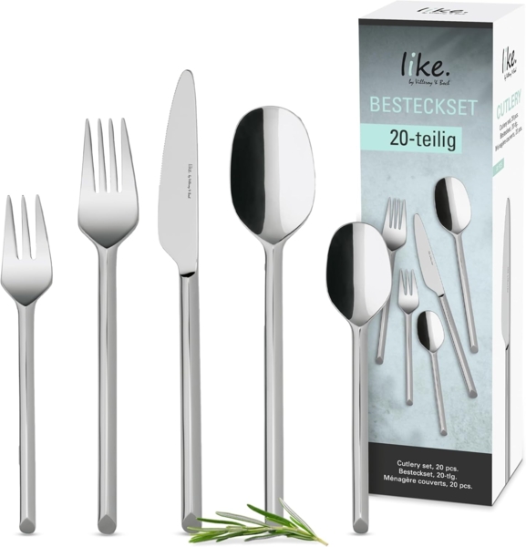 like. by Villeroy & Boch Like Cutlery Tafelbesteck 20-teilig