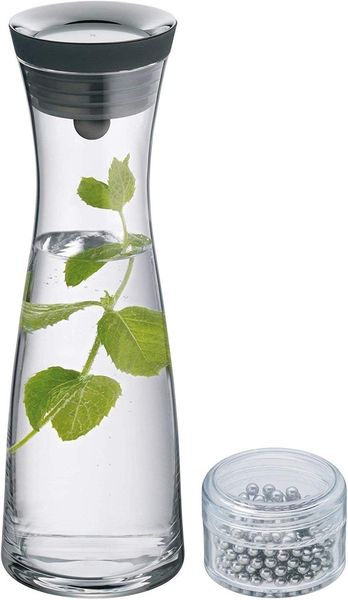 WMF Basic Wasserkaraffe mit Reinigungsperlen