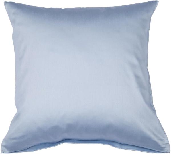 Hochwertige Janine Mako-Satin BETTWÄSCHE COLORS in verschiedenen Größen und Farben 200x200 / 2x 80x80 cm perlblau 32 Bild 3