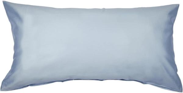 Hochwertige Janine Mako-Satin BETTWÄSCHE COLORS in verschiedenen Größen und Farben 200x200 / 2x 80x80 cm perlblau 32 Bild 4