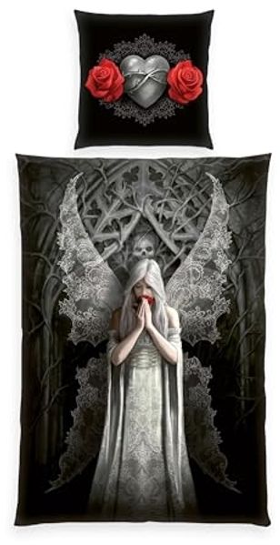 Anne Stokes Jugendbettwäsche Anne Stokes, Renforcé, 2 teilig, mit tollem Motiv