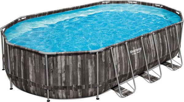 Bestway Power Steel Swimmingpool-Set Oval 488x305x107 cm 92860 Bild 12