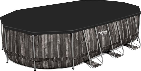 Bestway Power Steel Swimmingpool-Set Oval 488x305x107 cm 92860 Bild 10