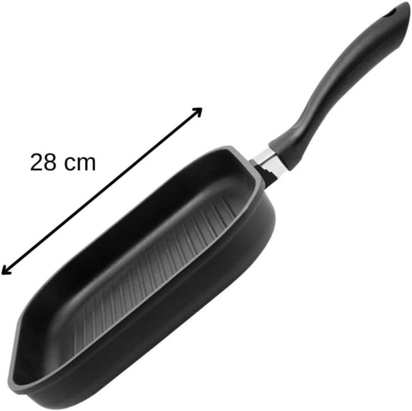 ELO Grillpfanne Alucast 28x28cm Bild 3