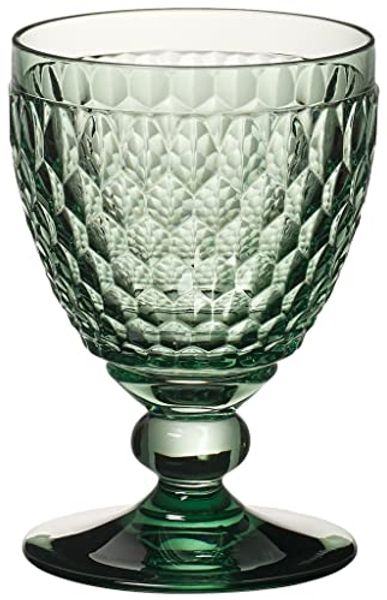 Villeroy & Boch Vorteilset 4 Stück Boston coloured Rotweinglas green Kristallglas grün 1173090022 Bild 2