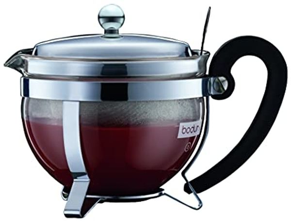 Bodum Teebereiter mit Edelstahlfilter 0,5 L Chambord verchromt