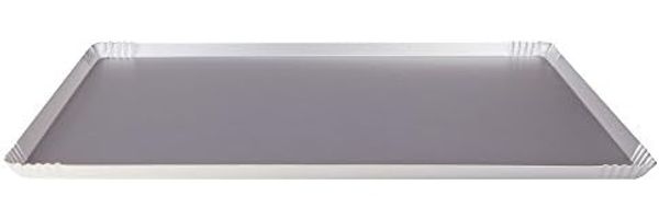 Pentole Agnelli Gebäck und Pizza Tablett eloxiert, Aluminium 48 x 31 x 1. 5 cm
