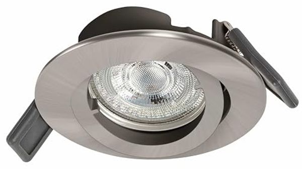 OSRAM Deckeneinbauleuchte, GU10, 4,3 W, 2700 K, IP20, mit Twistlock-System
