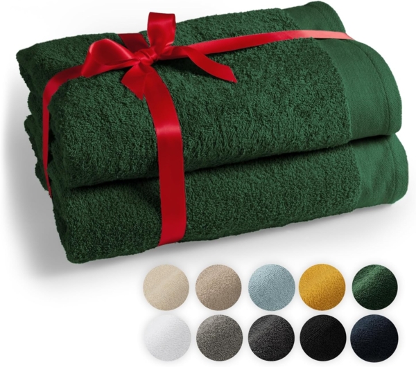 Blumtal Handtuch Premium 2-TLG. Saunatuch Set 80x200cm