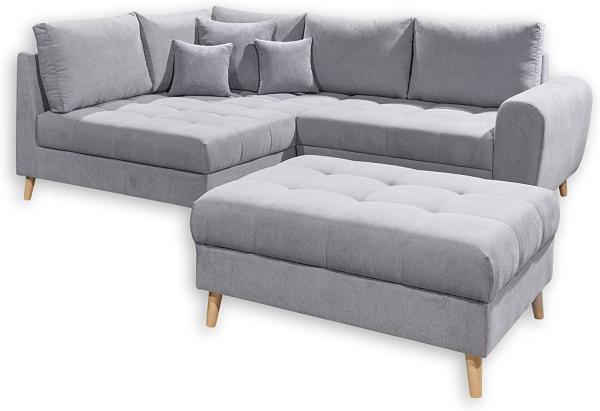 Alice Ecksofa von Ed Exciting Design – Beidseitig Bestellbares Sofa mit Hocker in Verschiedenen Farben