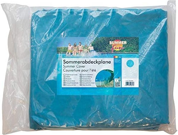 SUMMER FUN Pool-Abdeckplane Standard-Abdeckplane Ø 460cm (Komplett-Set), Gummizug