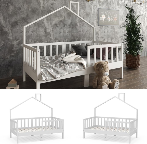 Vitalispa Hausbett Justus Weiß 70 x 140 cm Bild 4