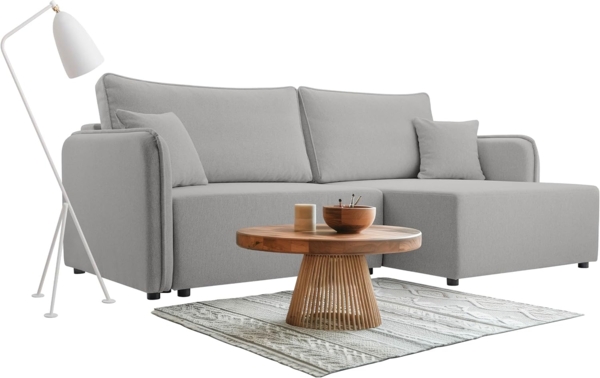 Ecksofa Maylana (Farbe: Velo 633, Seite: Rechts)