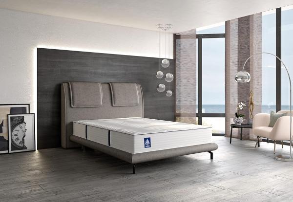 Irisette Rügen 1.000er Tonnentaschenfederkernmatratze, 24cm hoch, 7-Zonen Wendematratze, Härtegrad 3, 180x200 cm, Öko-Tex Zertifiziert, produziert nach deutschem Qualitätsstandard Bild 1