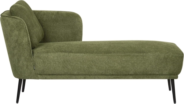 Linksseitige Chaiselounge ARTHEZE Stoff Dunkelgrün