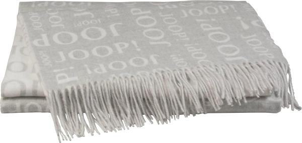 JOOP Plaid Repeat|130x170 cm| silber