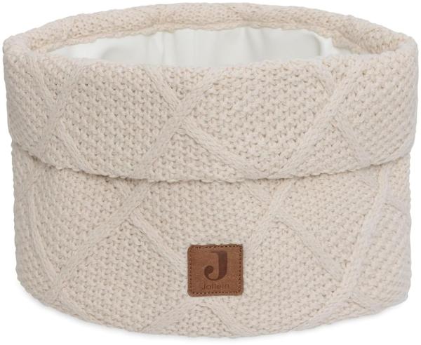 Jollein Pflegekörbchen Check Knit Oatmeal Sand