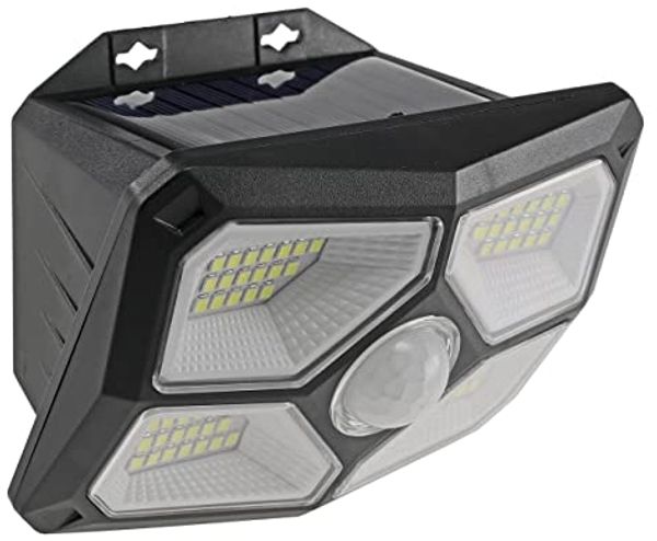 LED Solar Wandleuchte "SWL 722" PIR Bewegungsmelder, 72 LEDs, IP65