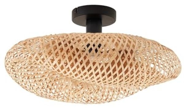 Lindby Deckenleuchten Eleane, Holz IP20, 1 x 15 W LED