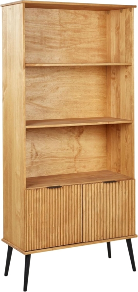 Bücherschrank Heller Holzfarbton TIMMINS