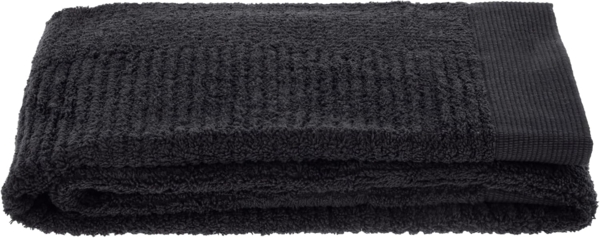 Zone Denmark Handtuch Classic, Badetuch, Gästehandtuch, Baumwolle, Black, 70x50 cm, 330092