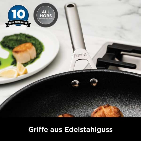NINJA Bratpfanne C60028EU Foodi ZEROSTICK Bratpfanne 28cm Bild 3
