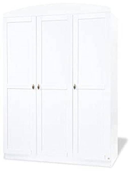 Pinolino 'Laura' 3-trg. Kleiderschrank groß, Made in Germany
