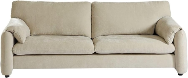 Vente-unique - Sofa 3‑Sitzer – Stoff – Beige – OPRALIO Bild 3